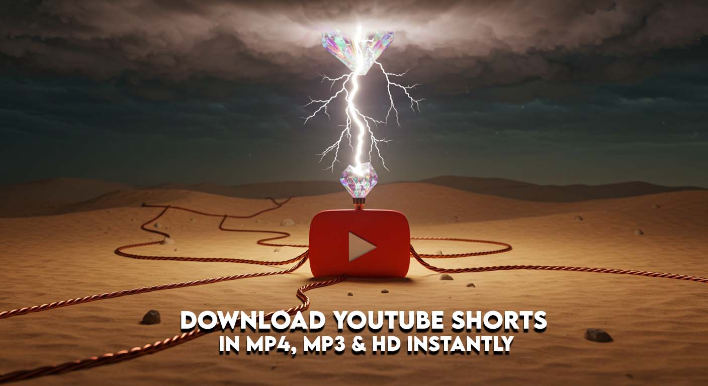 Download YouTube Shorts in MP4, MP3 & HD Instantly – The Best YouTube Shorts Downloader by LeadsFunda