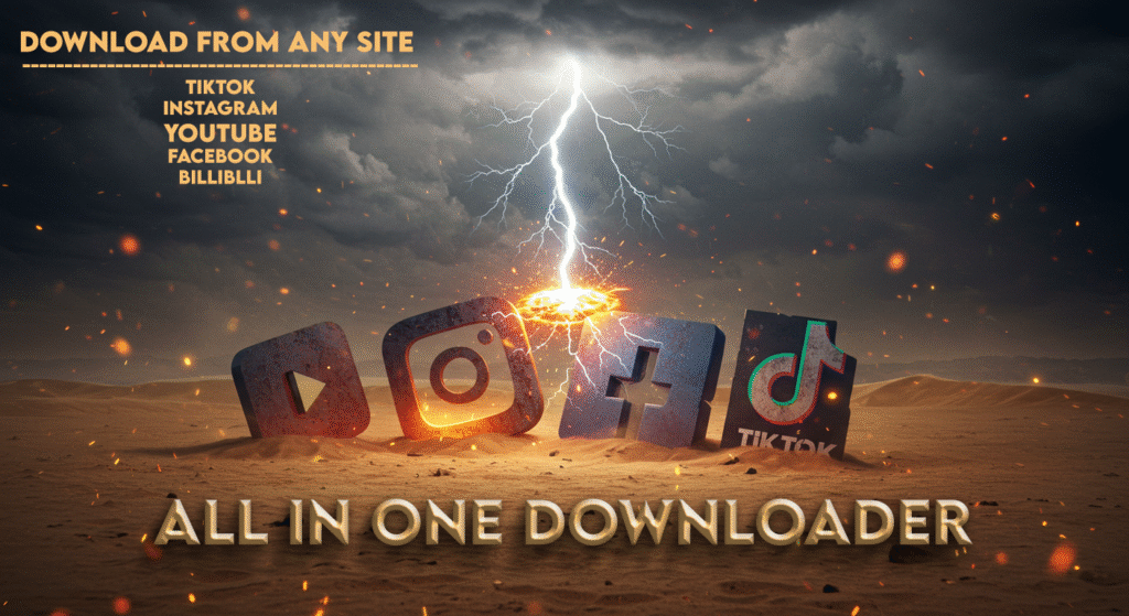 download from any site you want all in one downloader