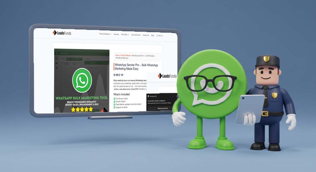 introducing leadsfunda whatsapp sender tool prevents ban