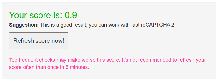 antcpt recaptcha v3 score