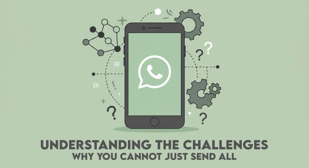 understanding the challenge why you can not send all message at once